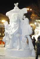Памятник "Beatles" в Новосибирске